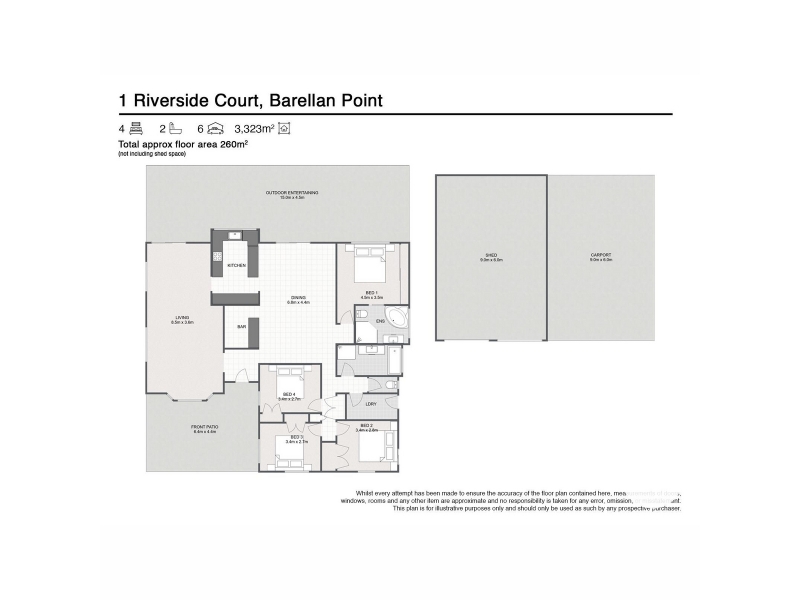 1 Riverside Court, Barellan Point House for rent Listed by Madonna