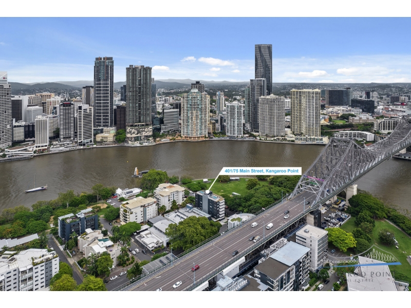 401/75 Main Street, Kangaroo Point Apartment for rent Listed by
