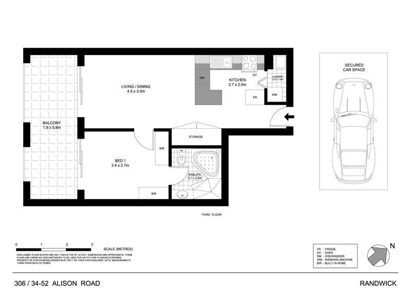 306/34 Alison Road, RANDWICK Apartment for rent Listed by Leasing Bms