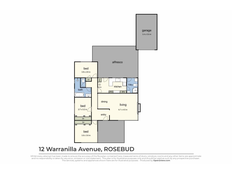 12 Warranilla Avenue, ROSEBUD House for rent Listed by Laura Vidotto