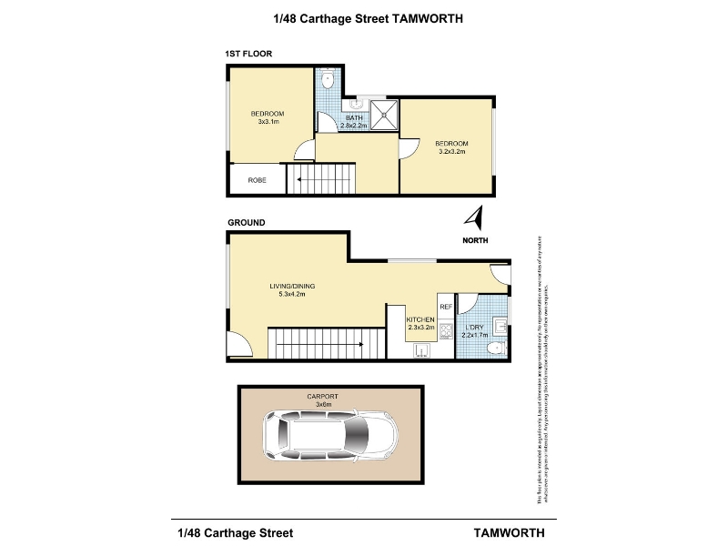 1/48 Carthage Street, TAMWORTH Apartment for rent Listed by Dakota