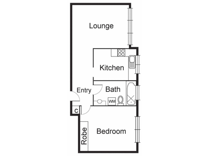 19/37 Hotham Street, St Kilda East Apartment for rent Listed by Chloe