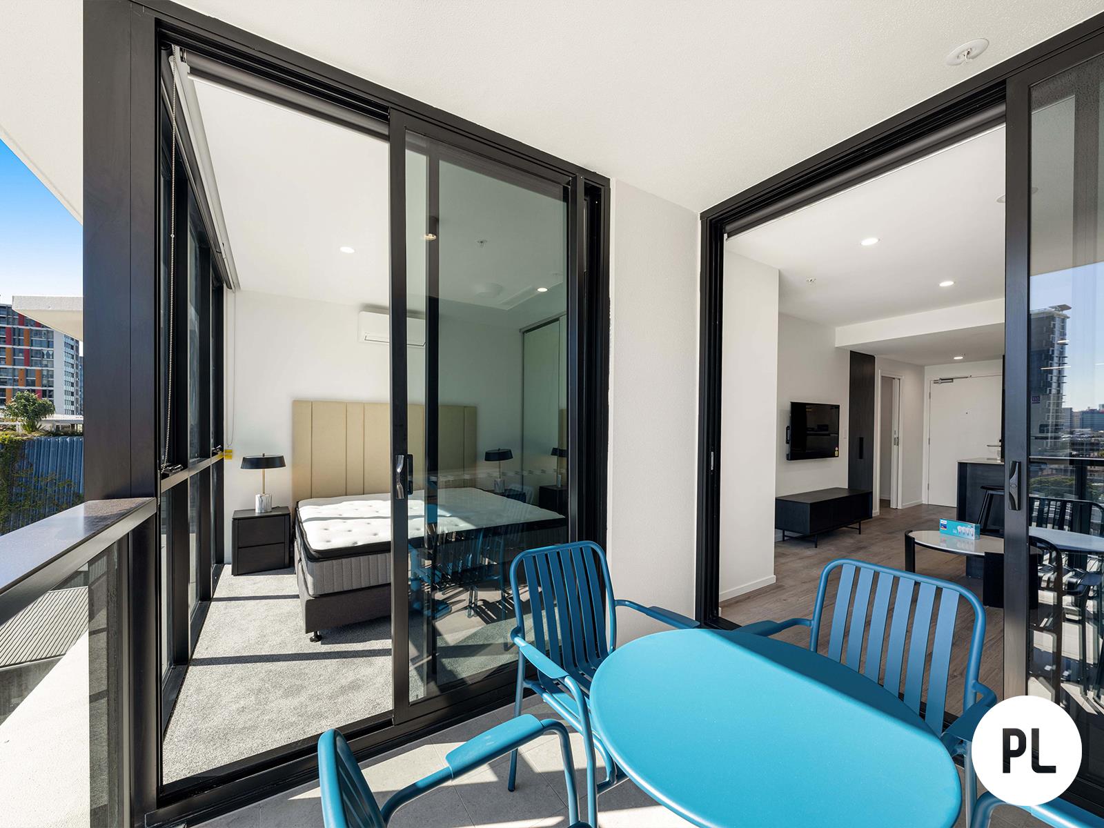 View of Brand new, furnished 1-bedroom + study apartment, flexible lease term ...