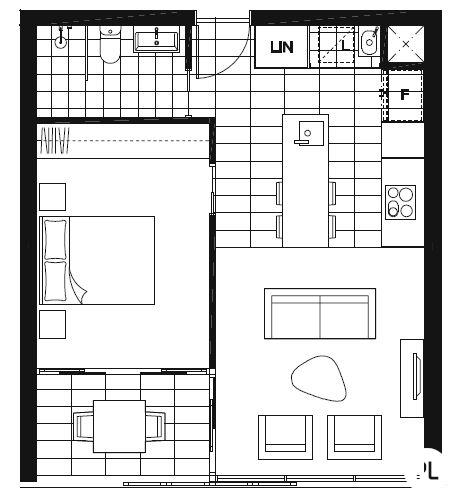 Unfurnished 1 Bedroom 1 Bathroom Apartment in The Mews Building ...