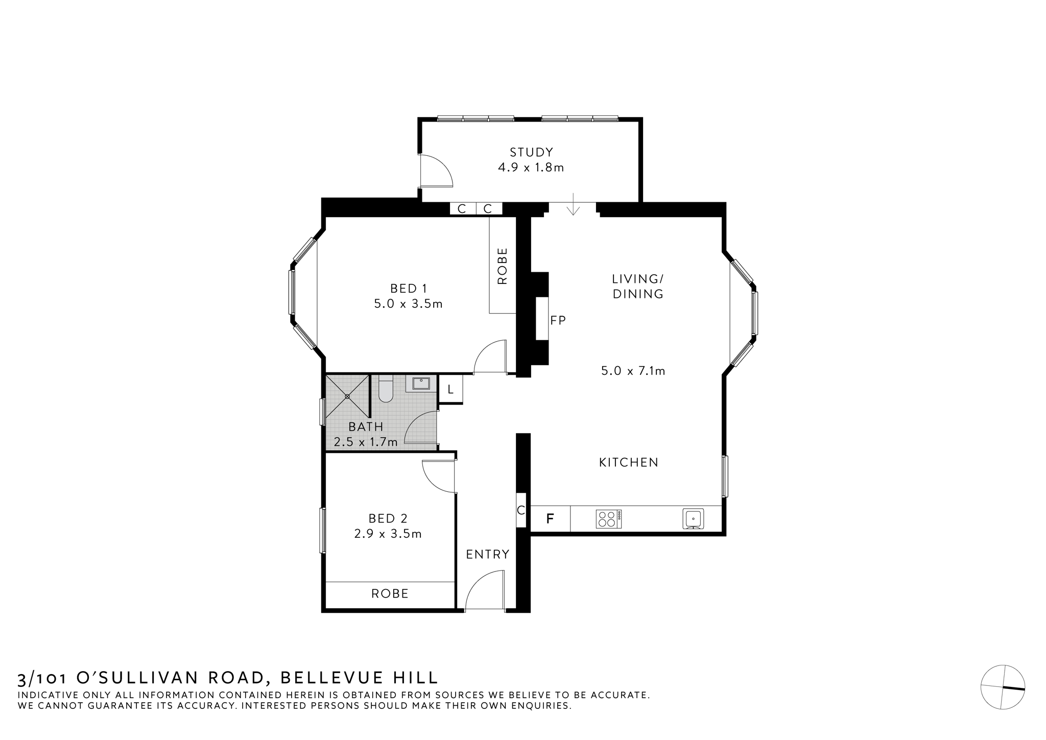 3/101 O'Sullivan Road, Bellevue Hill - Thumbnail 7