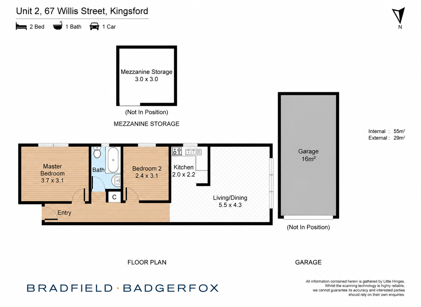 2/67 Willis Street, Kingsford For Lease by Bradfield Badgerfox - image 1