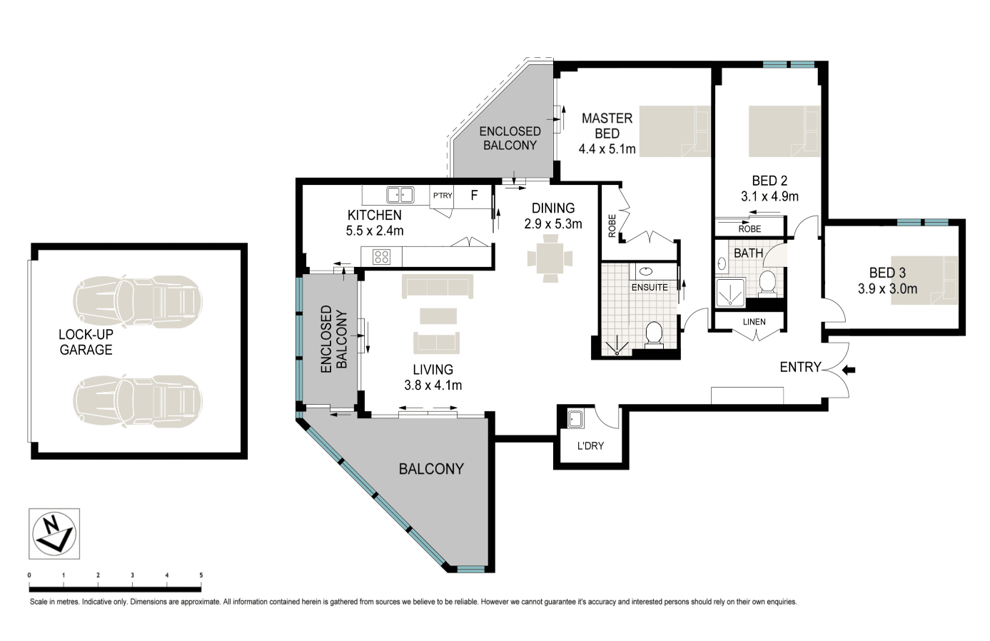 602/170 Ocean Street, Edgecliff Leased by Bradfield Badgerfox - image 1