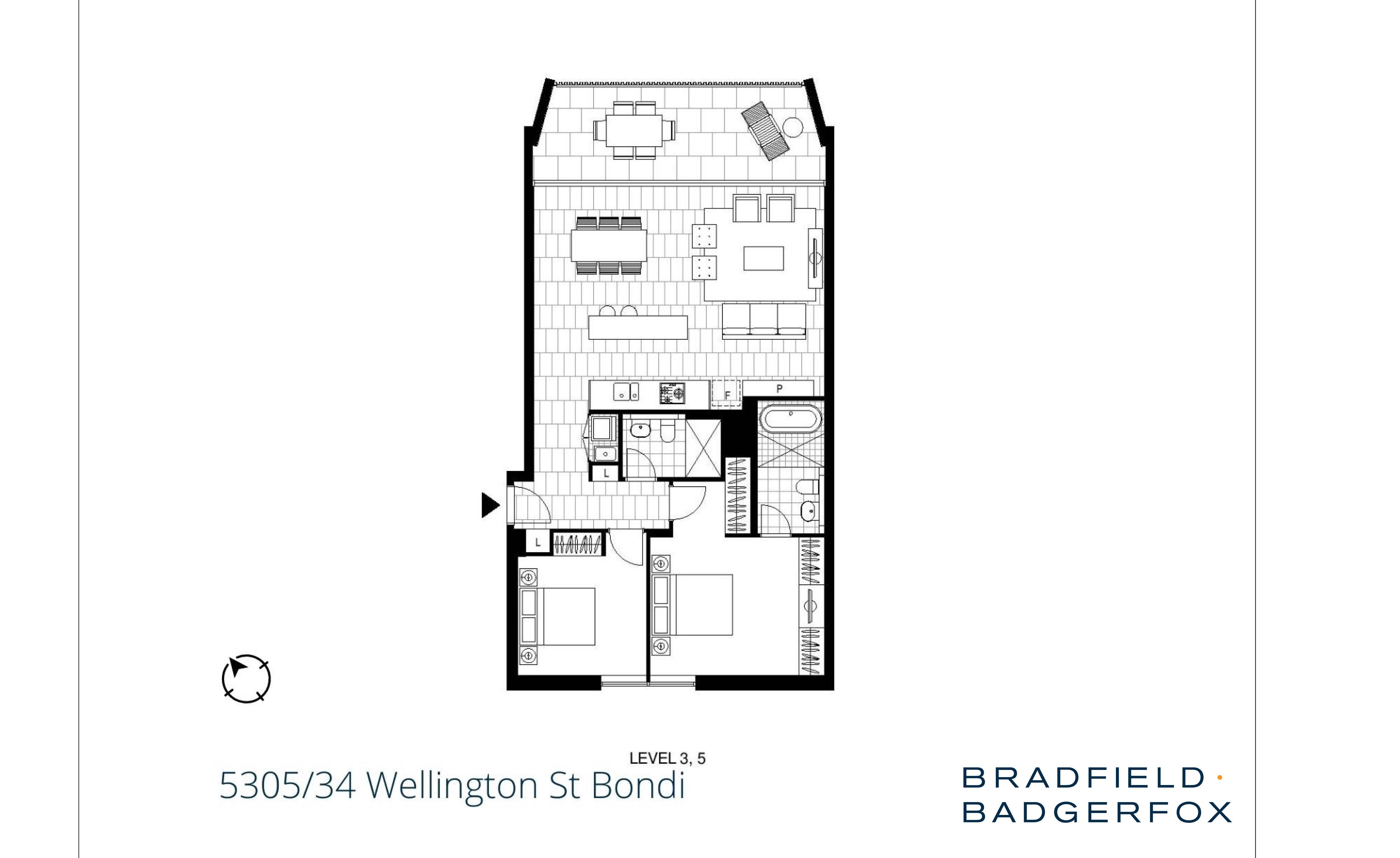 5305/34 Wellington Street, Bondi Leased by Bradfield Badgerfox - image 1