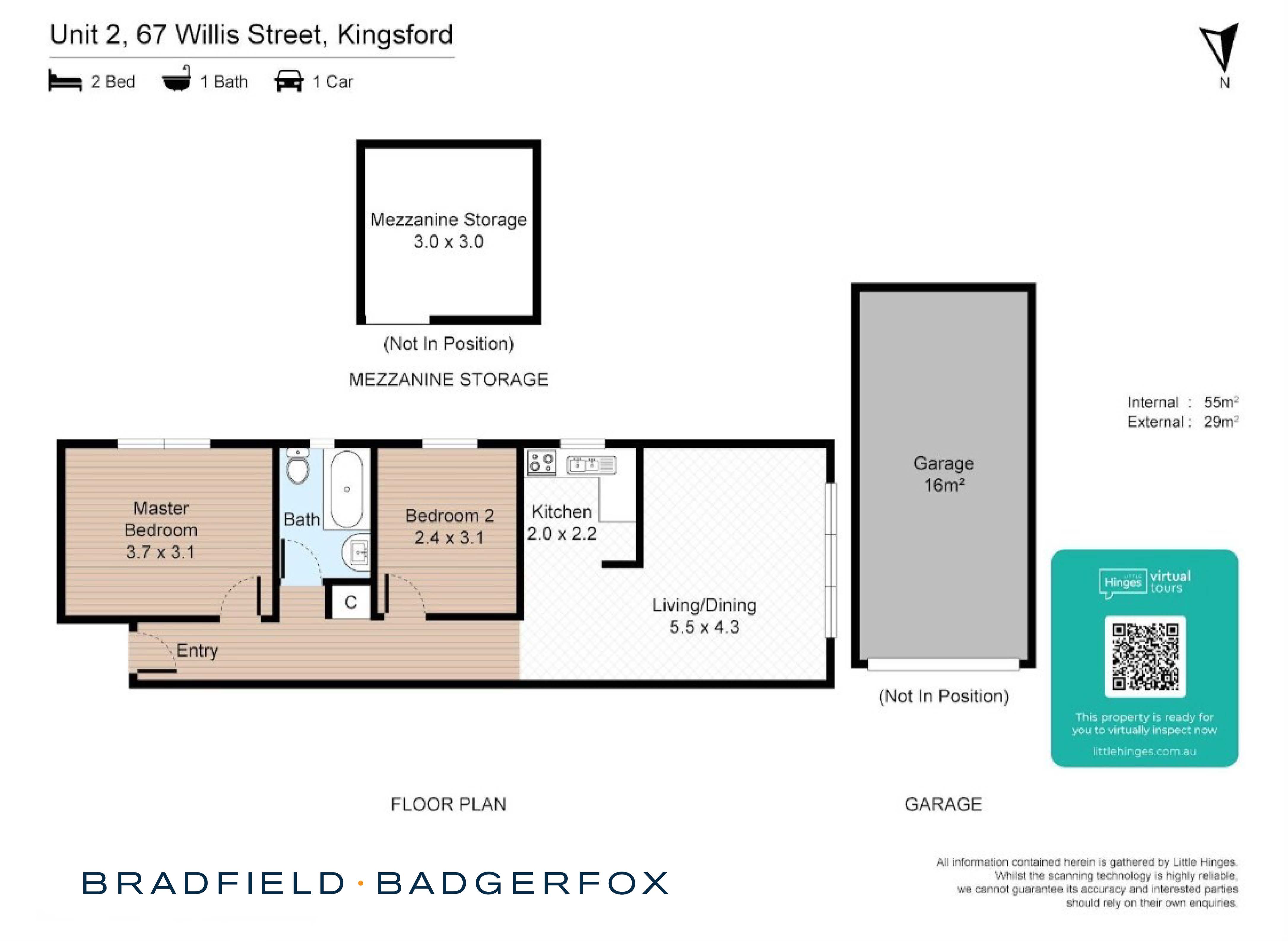 2/67 Willis Street, Kingsford For Lease by Bradfield Badgerfox - image 1
