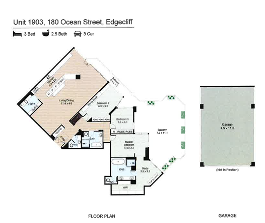 1903/180 Ocean Street, Edgecliff Leased by Bradfield Badgerfox - image 1